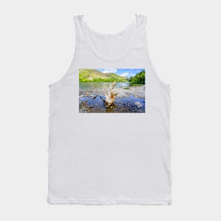 Buttermere Panorama With Driftwood Tank Top